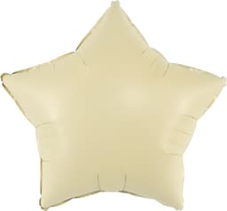 Звезды сатин Falali 45 см желтые