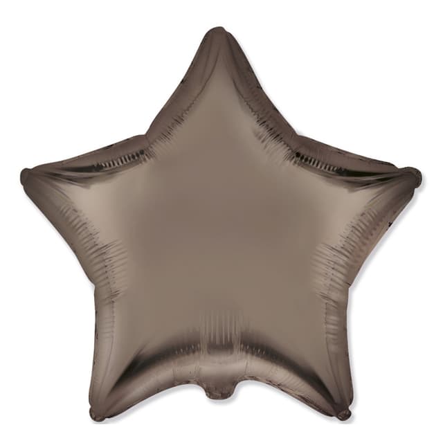Звезды сатин кофе 45 см Звезды сатин кофе 45 см