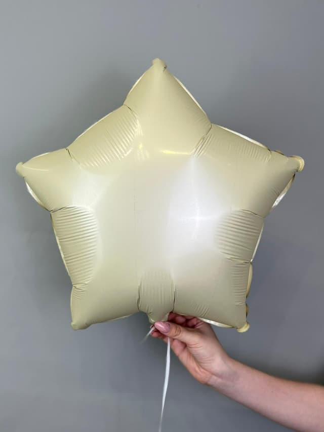 Звезды сатин кремовый 45 см грабо Звезды сатин кремовый 45 см грабо