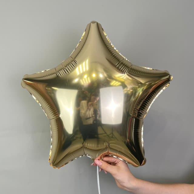 Звезды шампань 45 см Звезды шампань 45 см