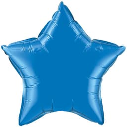 Звезды синие 20 см